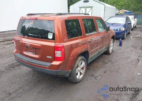 2012 Jeep Patriot Latitude из США, поврежденный, VIN 1C4NJRFB9CD567630